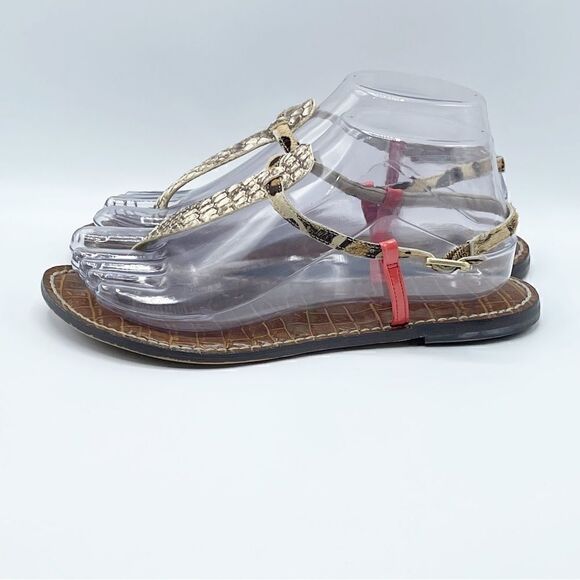 Sam Edelman GiGi animal print sandals - Women's 7 - Picture 5 of 9